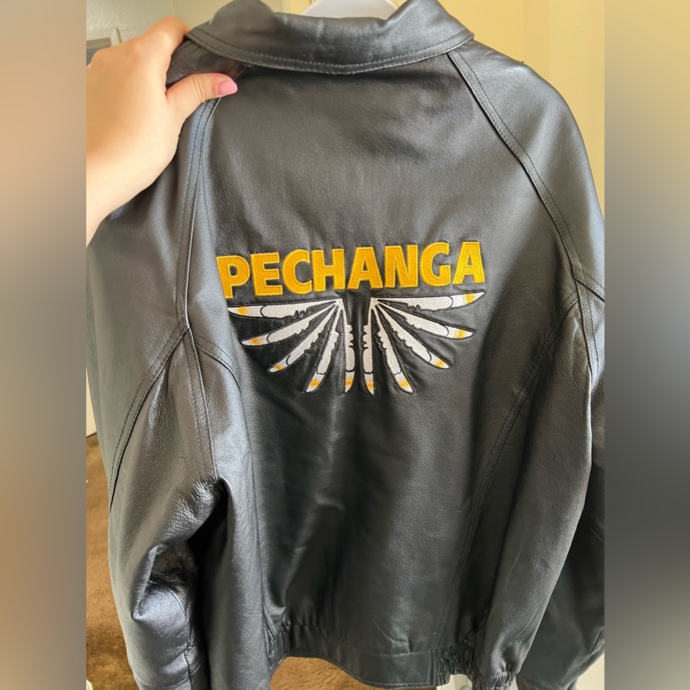 Pechanga Casino Mens Leather jacket